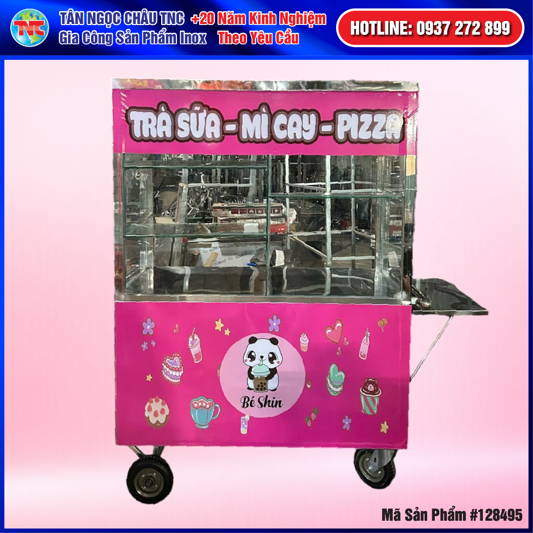 Xe Trà trái cây nước ép sinh tố ăn vặt giá rẻ tại sài gòn -miễn phí vận chuyển tận nơi 0937272899